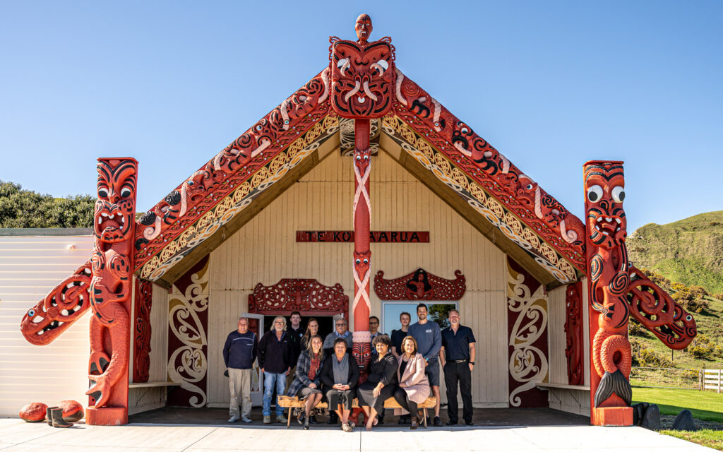 Māniaroa Marae, project team